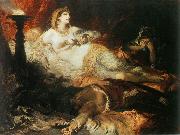 Hans Makart Der Tod der Kleopatra painting